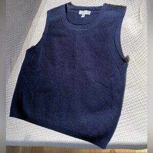 J.Crew Navy Shell Tank in Size S. NEVER WORN!